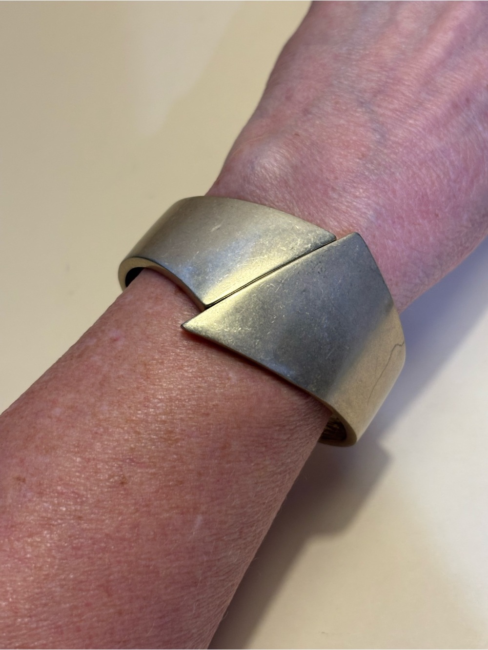 Kenneth Cole Modern Sculptural Gold- Tone Cuff Bracelet